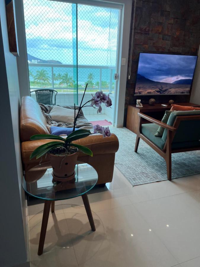 Apto Beira Mar Pe Na Areia Caraguatatuba Exteriör bild